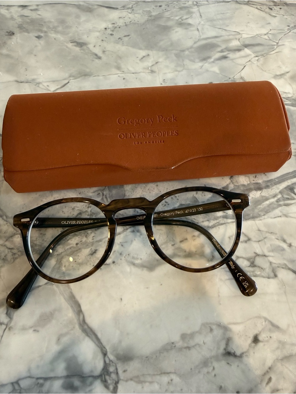 Oliver Peoples - Gregory Peck Eyeglasses - Tortoise